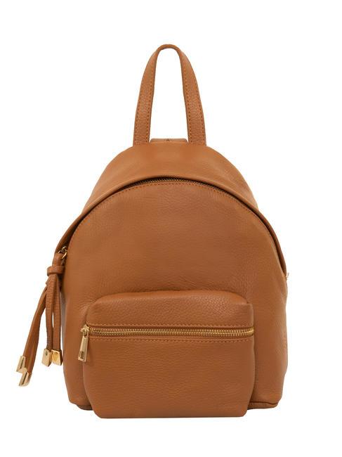 LESAC VANESSA Zaino in pelle dollaro cuoio scuro - Borse Donna