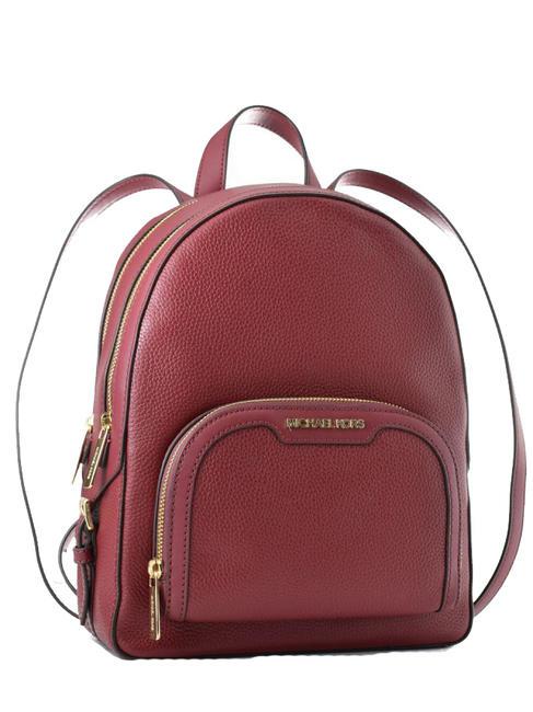 MICHAEL KORS JAYCEE  Zaino in pelle dark cherry - Borse Donna