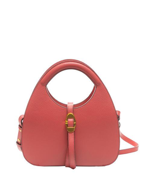 COCCINELLE COSIMA Borsa a mano in pelle martellata cranberry - Borse Donna