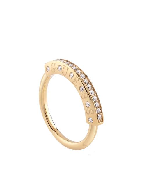 GUESS GUESS BOND Anello con cristalli yellow gold - Anelli