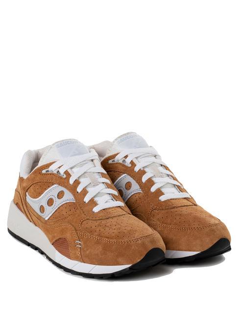 SAUCONY SHADOW 6000 Sneakers in suede light brown - Scarpe Uomo