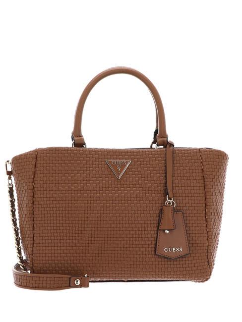 GUESS ETEL  Borsa a mano, con tracolla COGNAC - Borse Donna