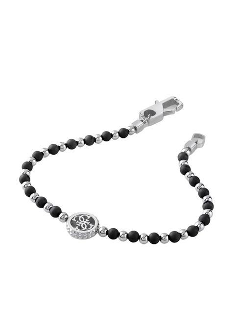 GUESS LOG-IN Bracciale stainless steel/blk - Bracciali Uomo