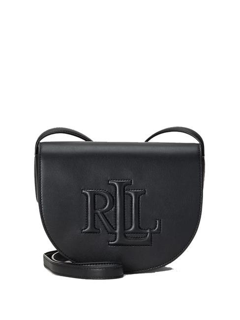 RALPH LAUREN WITLEY Borsa tracolla in pelle con flap black2 - Borse Donna