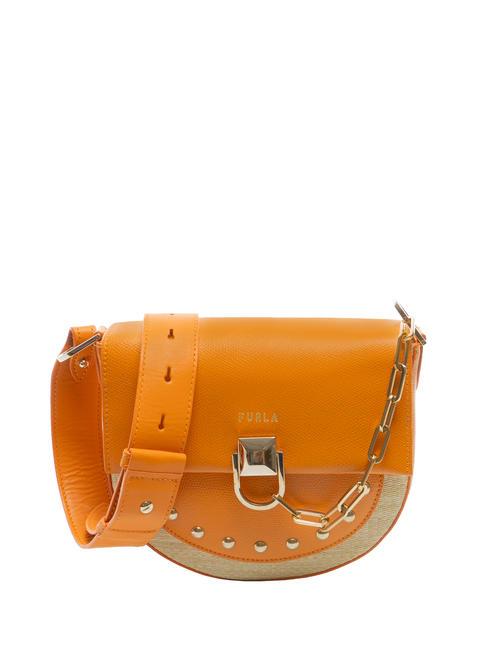 FURLA MISS MIMI Mini Bag a tracolla deserto+mandarino - Borse Donna