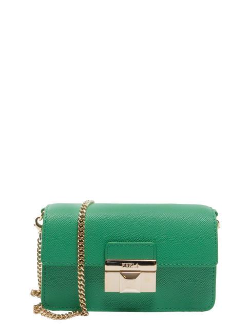 FURLA VENERE  Mini Pochette in pelle basil - Borse Donna