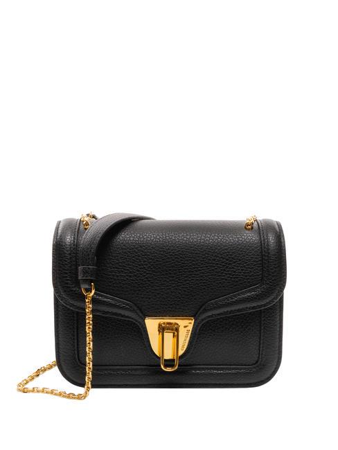 COCCINELLE NEW MARVIN TWIST Micro Bag a tracolla, in pelle Nero - Borse Donna