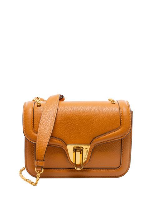 COCCINELLE NEW MARVIN TWIST Micro Bag a tracolla, in pelle paprika - Borse Donna