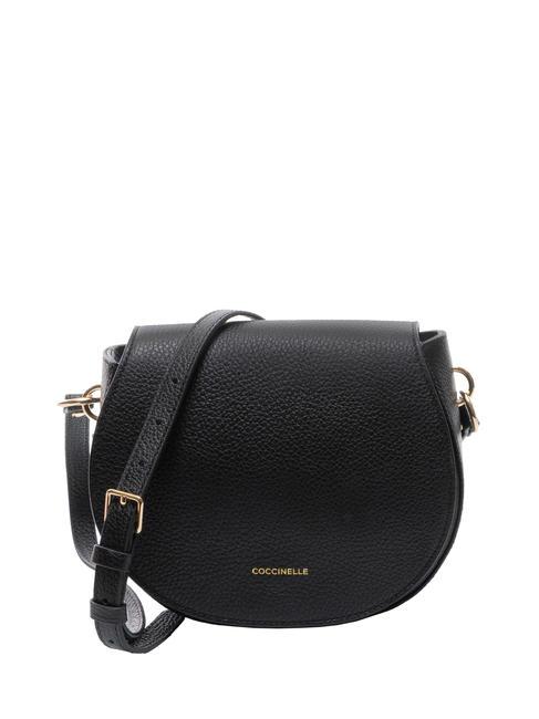 COCCINELLE ALPHA  Mini Bag a tracolla, in pelle Nero - Borse Donna