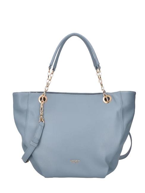 TOSCA BLU TARTUFO Borsa shopping con tracolla blu cielo - Borse Donna