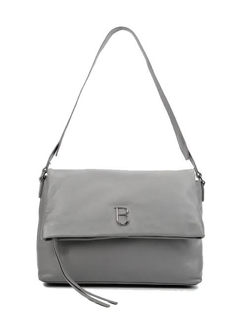 TOSCA BLU MARZAPANE Borsa grande a spalla in pelle grigio fumo - Borse Donna