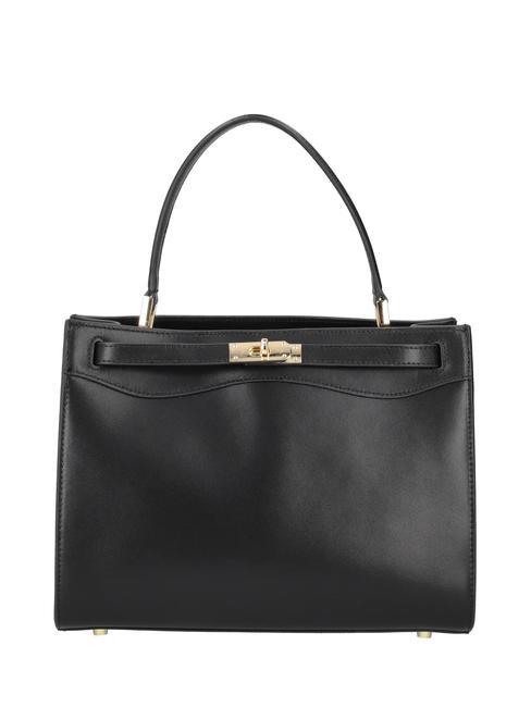 TOSCA BLU CAFFE Borsa cartelletta in pelle Nero - Borse Donna