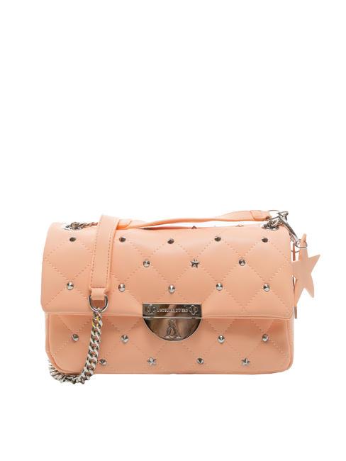 L'ATELIER DU SAC REBECCA Borsa matelassè con flap peach - Borse Donna