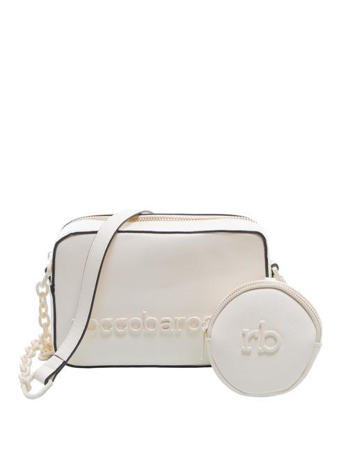 ROCCOBAROCCO SOPHIE Borsa camera case con pouch off white - Borse Donna