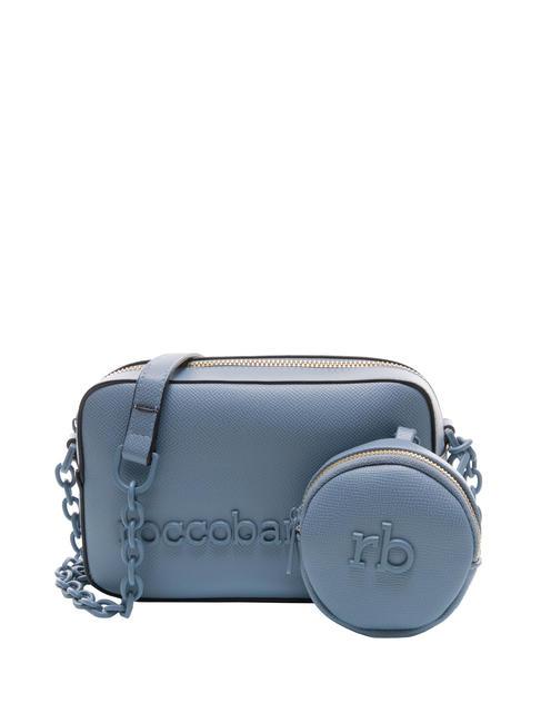 ROCCOBAROCCO SOPHIE Borsa camera case con pouch light blue - Borse Donna