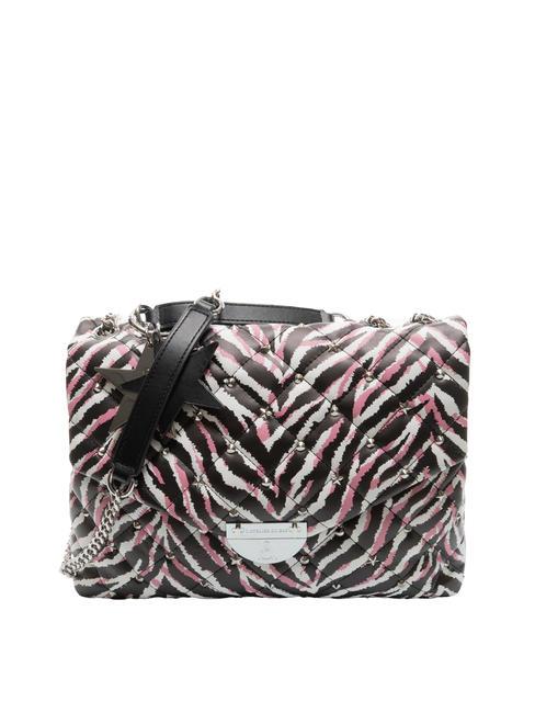 L'ATELIER DU SAC REBECCA Borsa matelassè animal print pink - Borse Donna