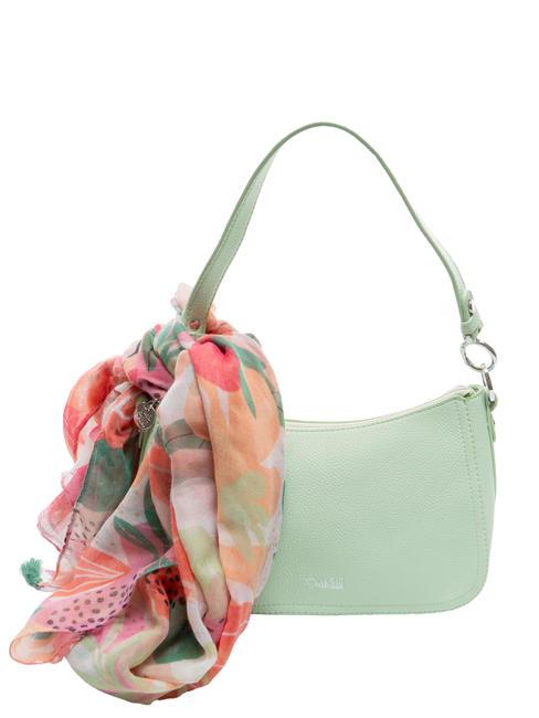 PASH BAG LIKE IT! Borsa a spalla con foulard green - Borse Donna