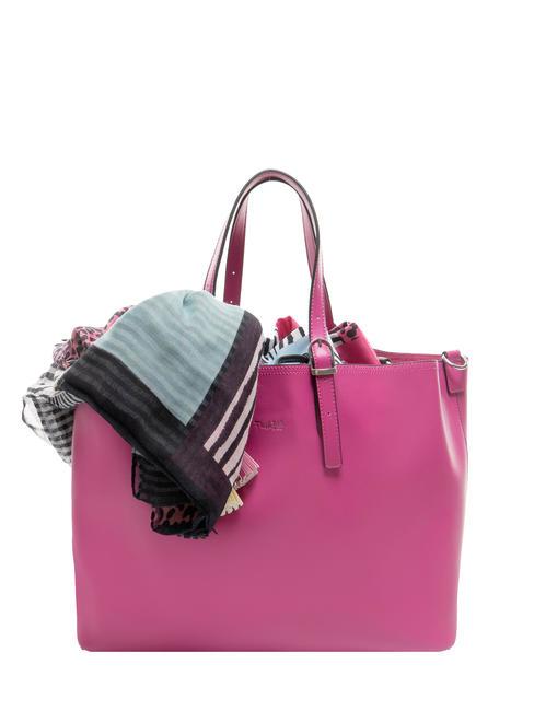 PASH BAG HOT TWIST Borsa tote con foulard pink - Borse Donna