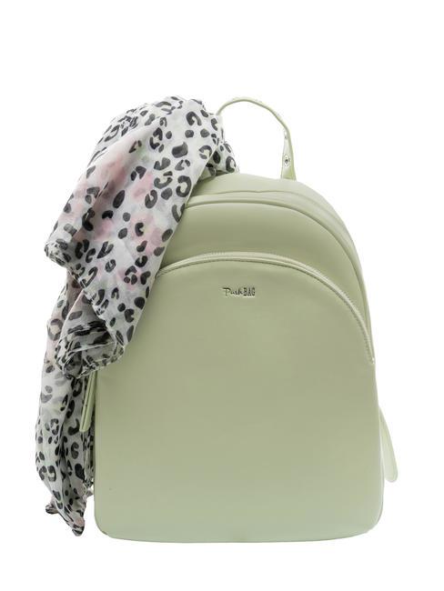 PASH BAG BLUSH Zaino con foulard green - Borse Donna