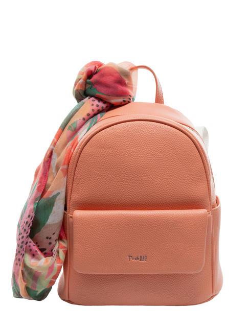 PASH BAG LIKE IT! Zaino con tasca e foulard peach - Borse Donna