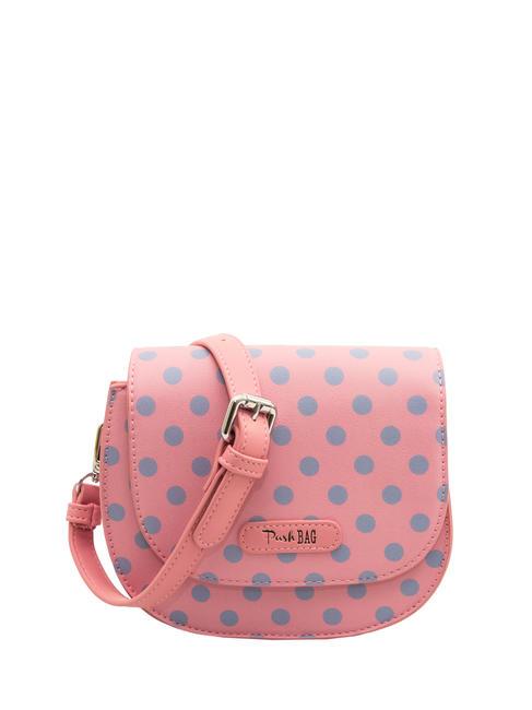 PASH BAG LADY Borsa saddle a pois a tracolla pink/lilac - Borse Donna