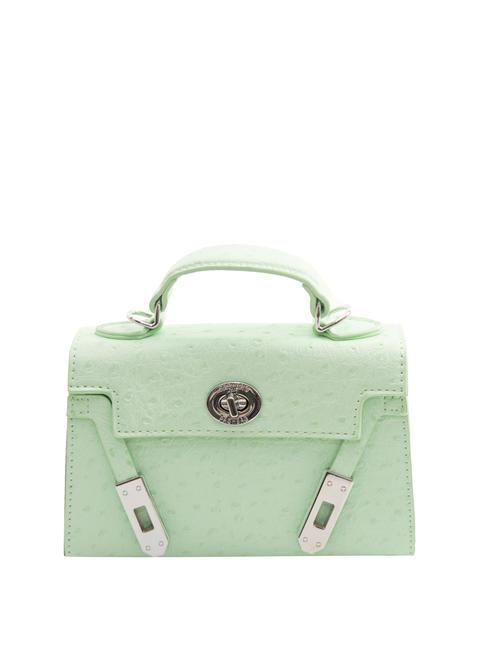 PASH BAG LOVELY DAY Borsa a mano stampa struzzo green - Borse Donna