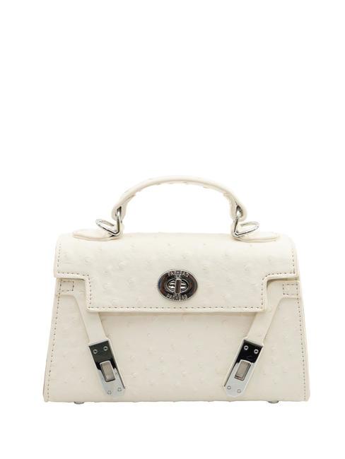 PASH BAG LOVELY DAY Borsa a mano stampa struzzo white - Borse Donna