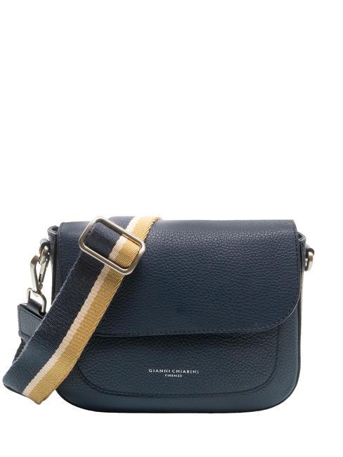 GIANNI CHIARINI ALLY  Mini Bag a tracolla, in pelle BLU NAVY - Borse Donna