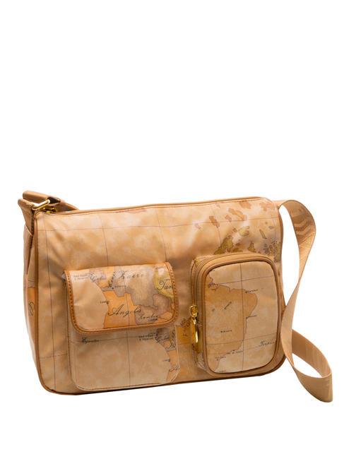 ALVIERO MARTINI PRIMA CLASSE GEO CLASSIC Borsa a tracolla con tasche NATURALE - Borse Donna