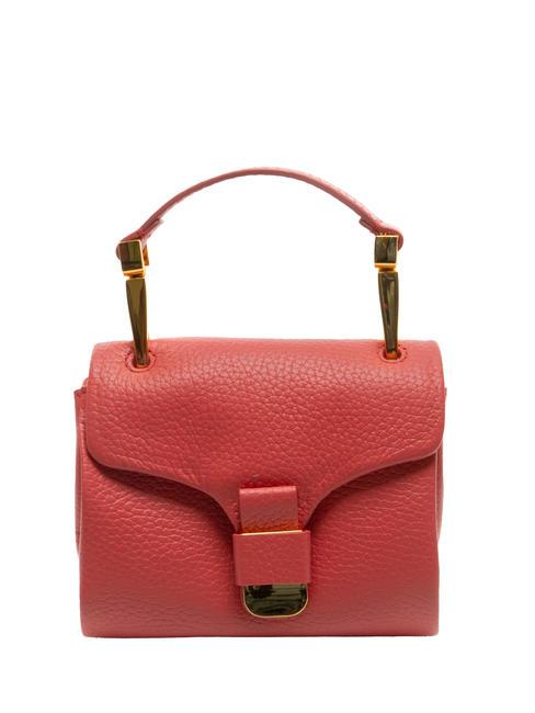 COCCINELLE NEOFIRENZE SOFT  Micro Bag in pelle cranberry - Borse Donna