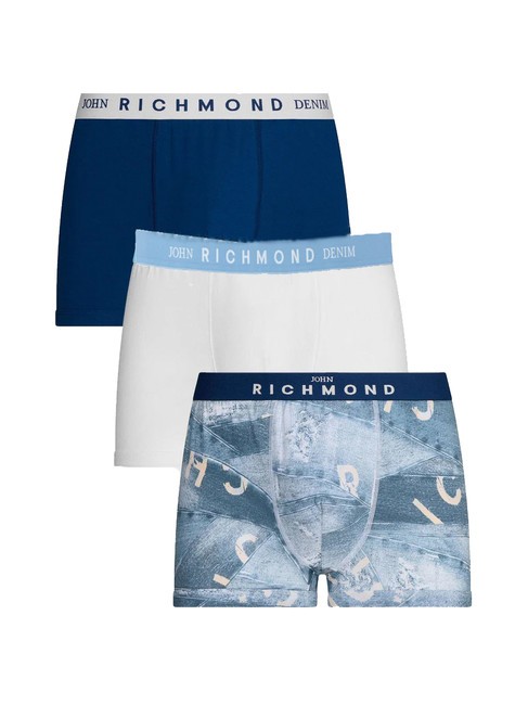 JOHN RICHMOND FOZ 3 Truncks Boxer wh/blue/d. - Slip Uomo