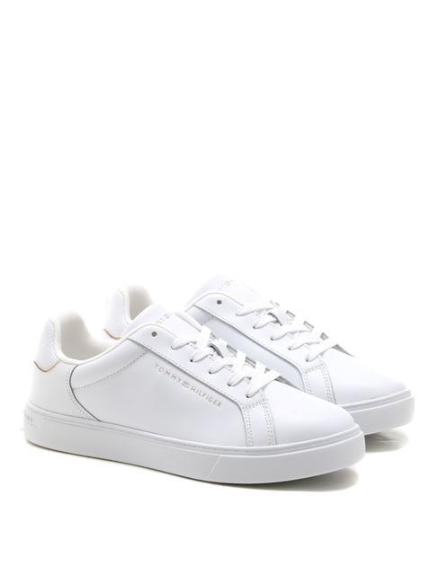 TOMMY HILFIGER ESSENTIAL COURT  Sneakers in pelle white - Scarpe Donna