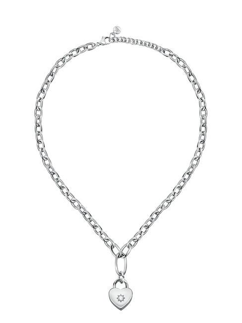 MORELLATO ABBRACCIO Collana catena charm cuore ARGENTO - Collane