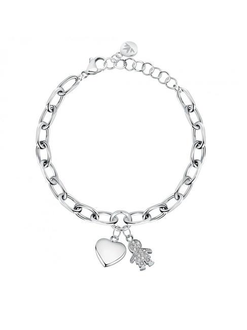 MORELLATO TALISMANI Bracciale charm cuore bimba ARGENTO - Bracciali Donna