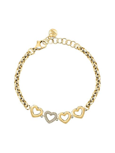 MORELLATO BAGLIORI Bracciale 4 charm cuore ARGENTO - Bracciali Donna