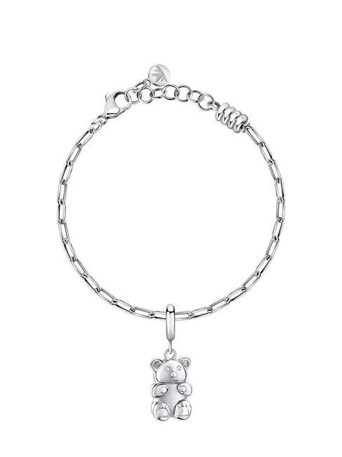 MORELLATO DROPS Bracciale ciondolo orsetto ACCIAIO - Bracciali Donna