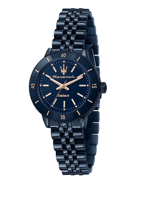 MASERATI SOLAR BLUE Orologio solo tempo azzur/blu - Orologi