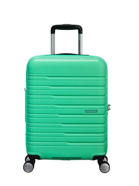 AMERICAN TOURISTER FLASHLINE POP Trolley Bagaglio a Mano, espandibile light green - Bagagli a mano