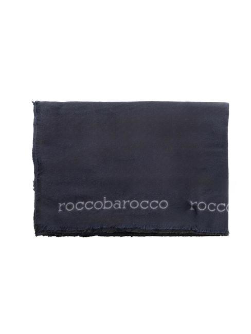 ROCCOBAROCCO RB Sciarpa Unisex nero/blu - Sciarpe