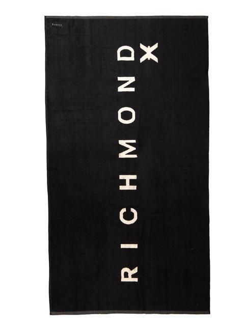 JOHN RICHMOND DRAPER  Telo mare in cotone black - Accessori Viaggio