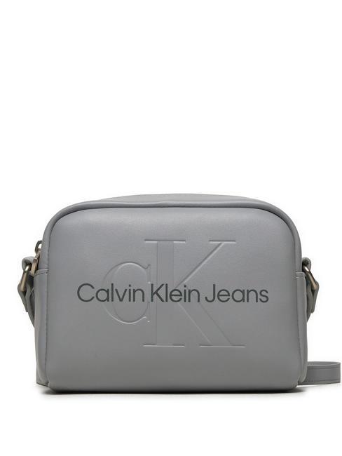 CALVIN KLEIN SCULPTED Camera Bag Mini Bag a tracolla quarry - Borse Donna