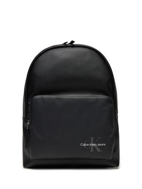 CALVIN KLEIN CK JEANS MONOGRAM SOFT Zaino porta PC pvh black - Zaini Scuola & Tempo Libero