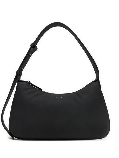 CALVIN KLEIN SOFT Borsa a spalla ck black - Borse Donna