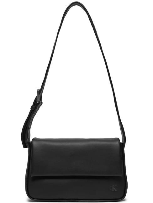 CALVIN KLEIN BLOCK  Borsa a tracolla pvh black - Borse Donna