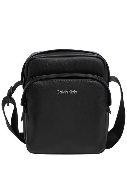 CALVIN KLEIN MUST  Borsello Mini ck black saffiano - Tracolle Uomo