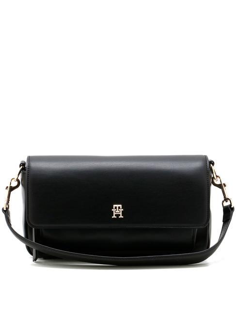 TOMMY HILFIGER SOFT UTILITY  Borsa a spalla, con tracolla black - Borse Donna