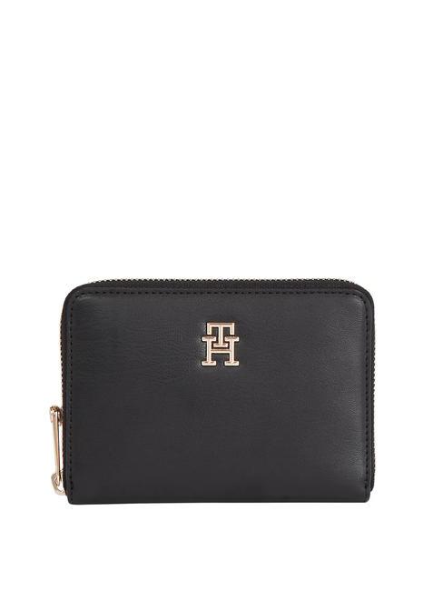 TOMMY HILFIGER CHIC  Portafoglio medio black - Portafogli Donna