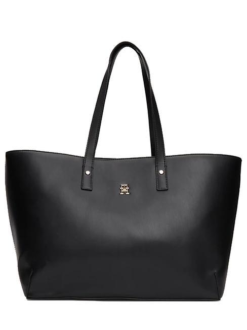 TOMMY HILFIGER CHIC  Shopping Bag a spalla black - Borse Donna