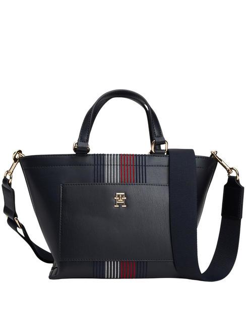 TOMMY HILFIGER DISTINCT  Shopper a mano, con tracolla space blue - Borse Donna