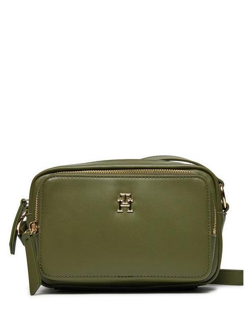 TOMMY HILFIGER SOFT UTILITY Mini Bag a tracolla utility olive - Borse Donna